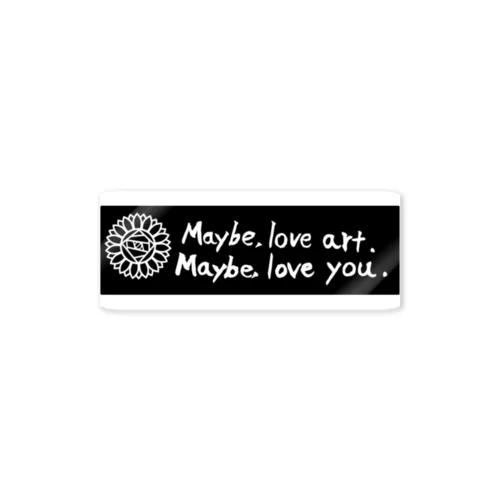 Maybe loye Sticker