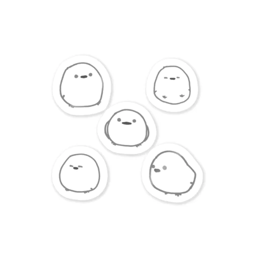 ちゅんちゅんステッカーたち Sticker