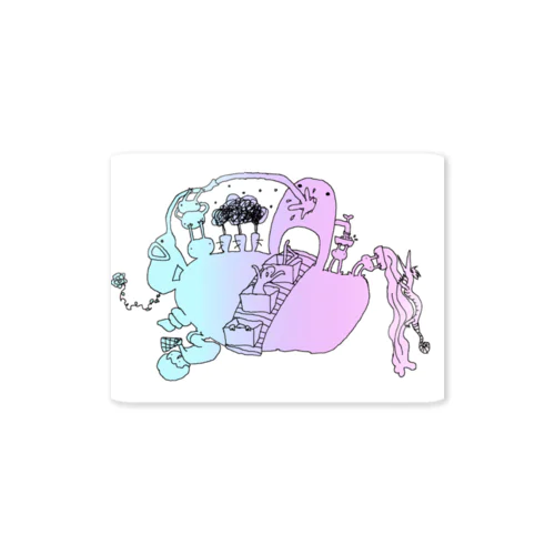 むにゃむにゃ Sticker