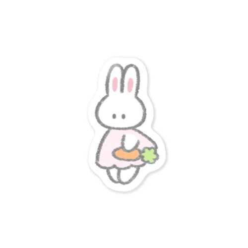 にんじんを持つ Sticker