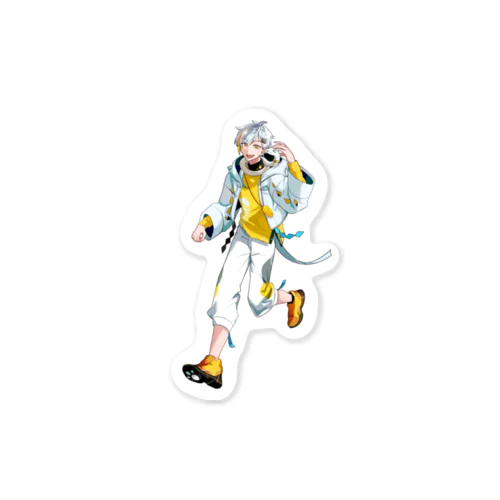 白金レオ Sticker