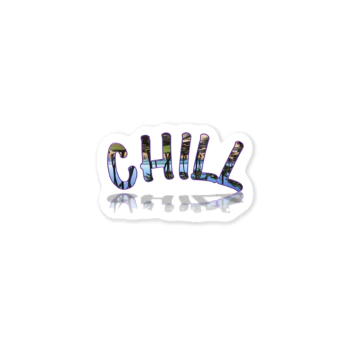 CHILL Sticker