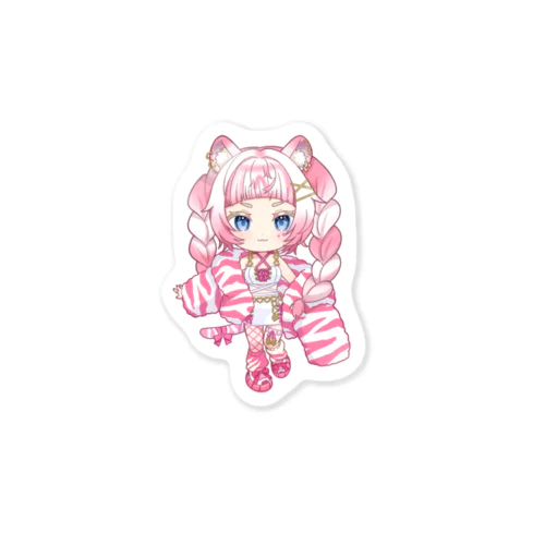 ステッカー（寅ノ守ちゃみver.） Sticker