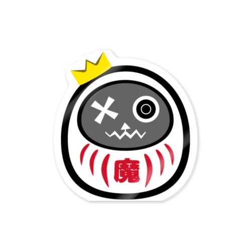 だるまくろ Sticker