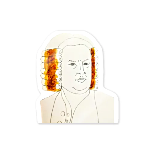 ヨハン・てぃくわてぃあん・バッハ Sticker