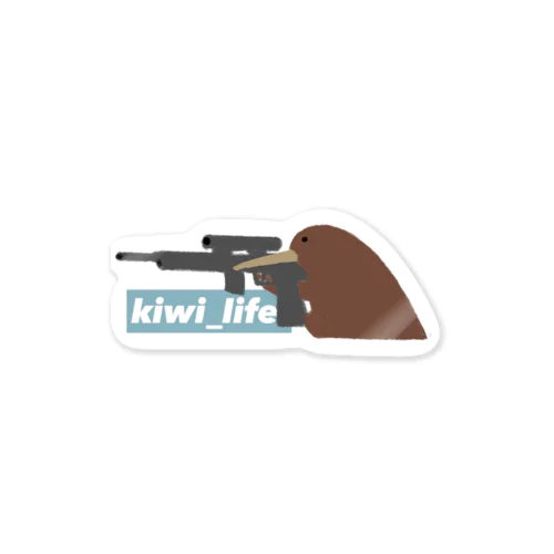 kiwi_life（スナイパー）/ステッカー Sticker