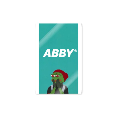 ABBY ステッカー