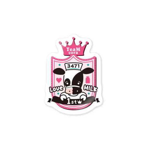 チームコラピンク Sticker
