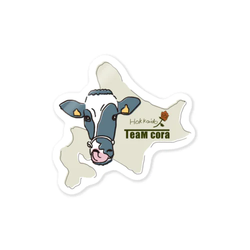 チームコラ北海道 Sticker