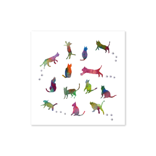 虹色ねこ＊リリー Sticker