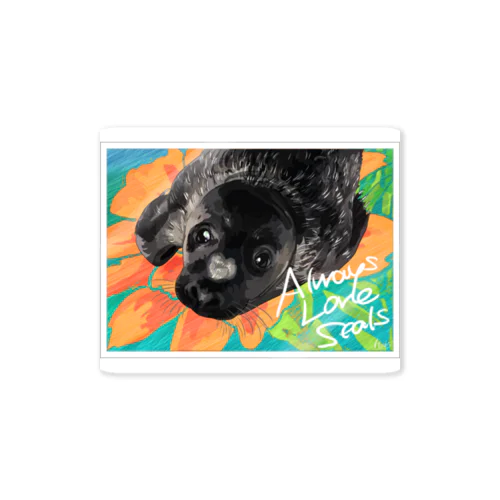 Always Love Seals Sticker