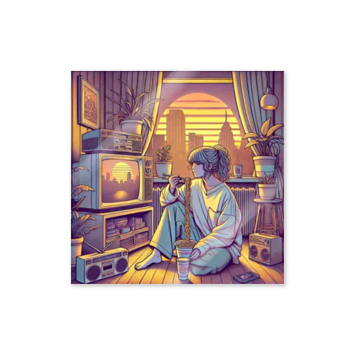 Nostalgic Sunset（ノスタルジック・サンセット） Sticker