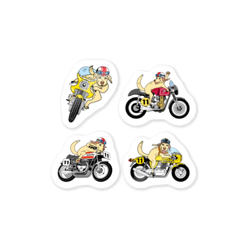 ライダー犬フー ミニミックス Sticker