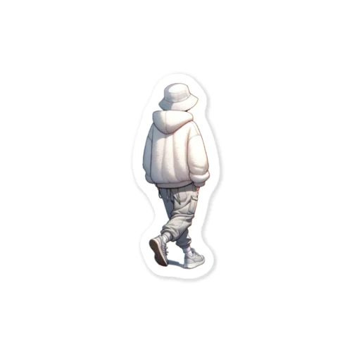 Urban Chill - モノトーンの余韻 Sticker