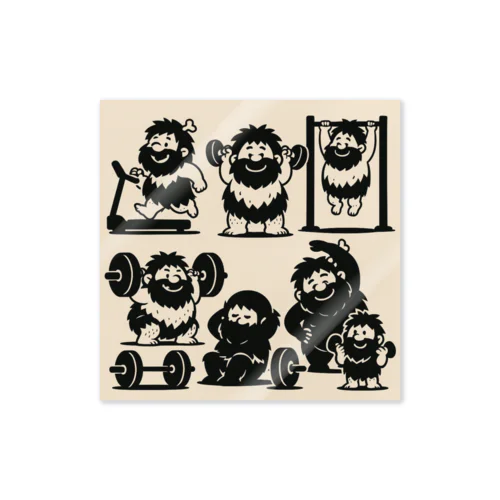 原始的な本能を呼び覚ませ Sticker