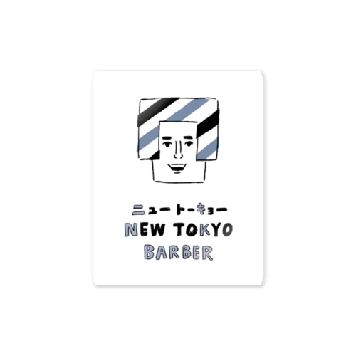 NEW TOKYO BARBER ステッカー