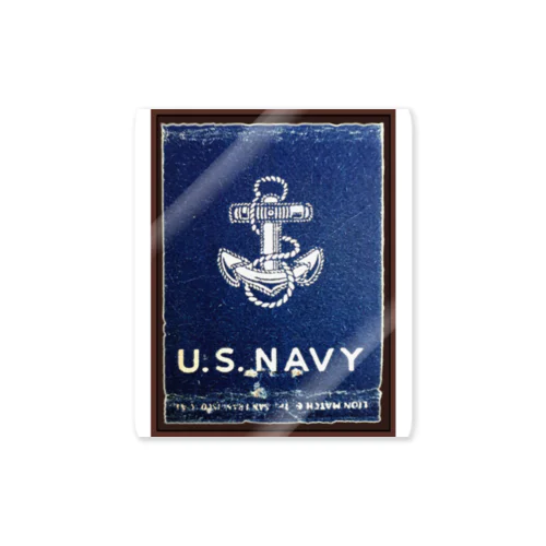 U.S.NAVY (Dark Blue) Sticker