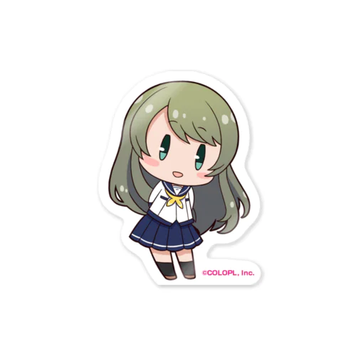 くるみ(新制服) Sticker