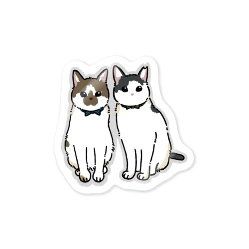 ささみとホルン イラストグッズ Sticker