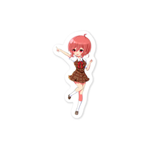 学生カップー① Sticker