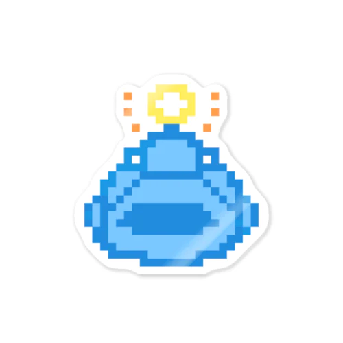 クエ＋あんこう【ドット絵】 Sticker