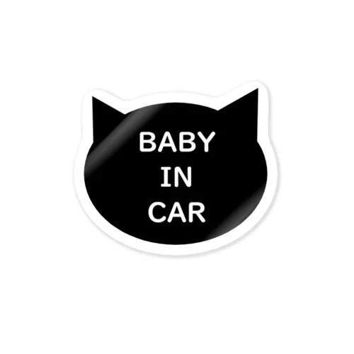 BABY IN CAR（カーステッカー） Sticker