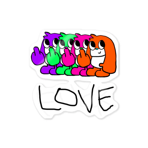 LOVE Sticker