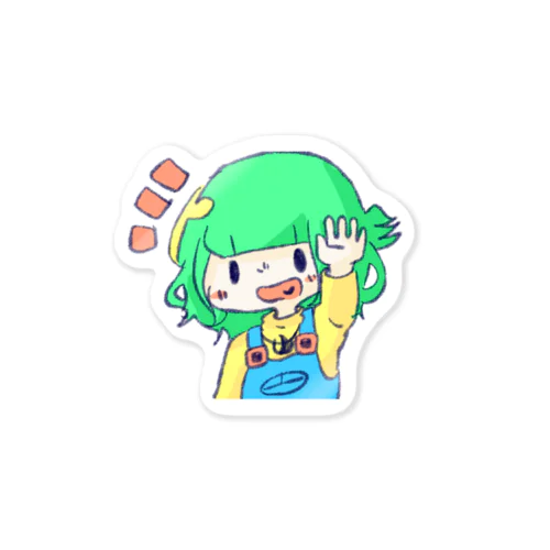 こんぶんわ！のシール Sticker