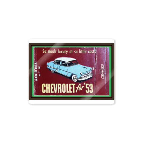 CHEVROLET for '53 ステッカー