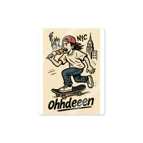 ohhdeeen Sticker