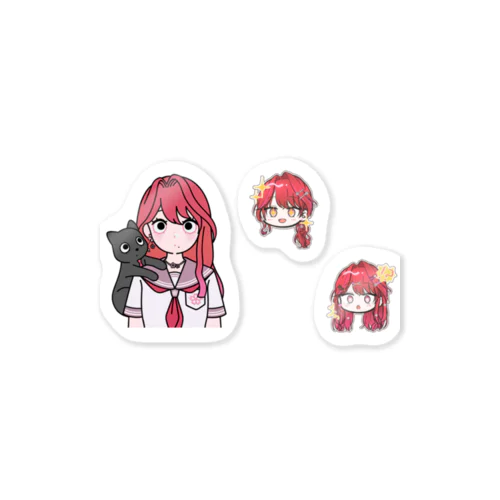 【#桜える子2周年】キュートなステッカーセット！ Sticker