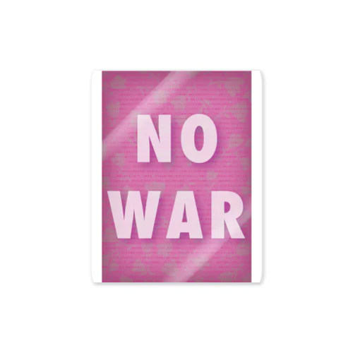 2025NOWAR Sticker