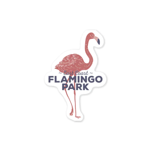 FLAMINGO PARK Sticker