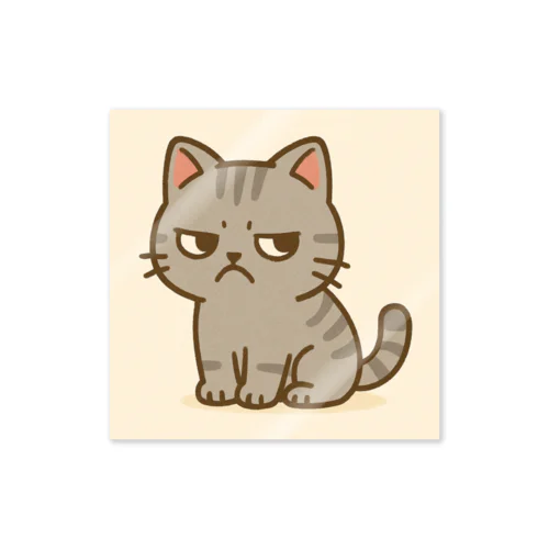 ぷんすかニャーステッカー Sticker
