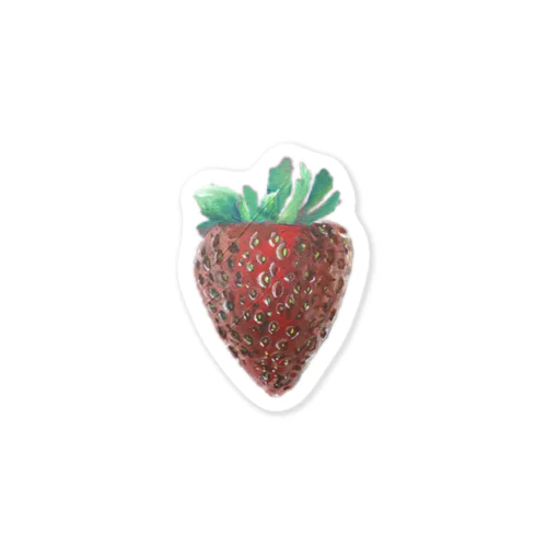 strawberry ステッカー