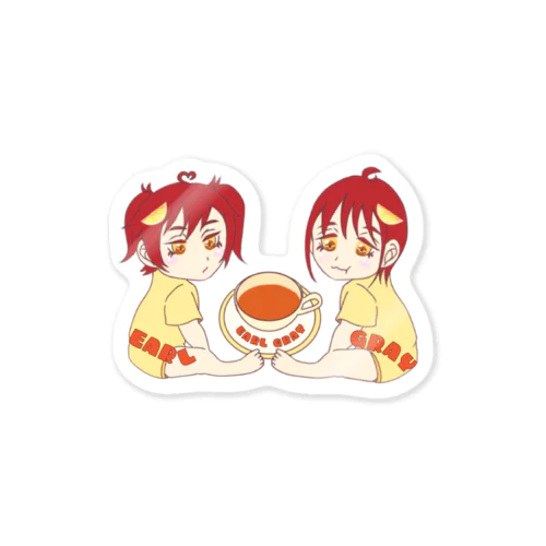 EARLとGRAY Sticker