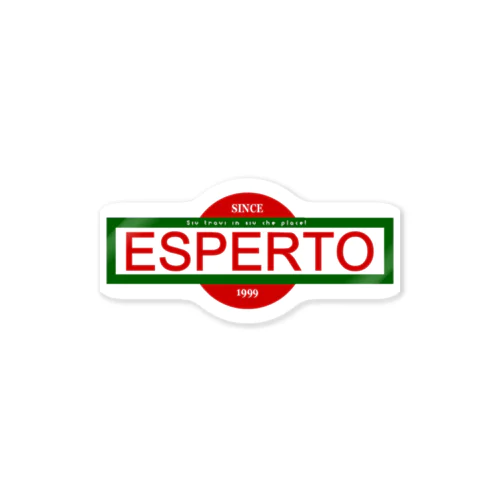 ESPERTO Sticker