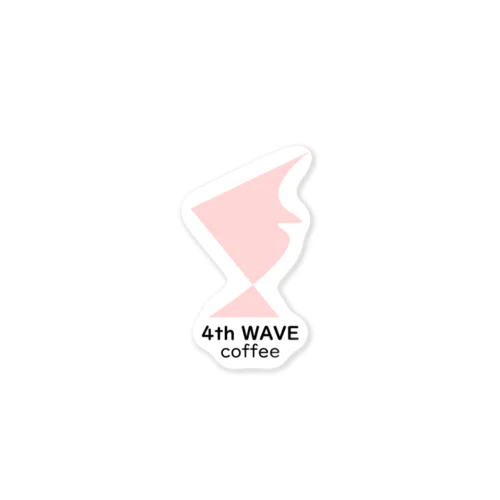 4th WAVE coffee Sticker