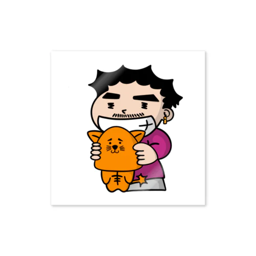 おにぎりマルオ Sticker