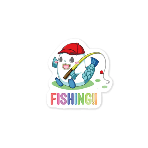FISHING!!やまろん Sticker