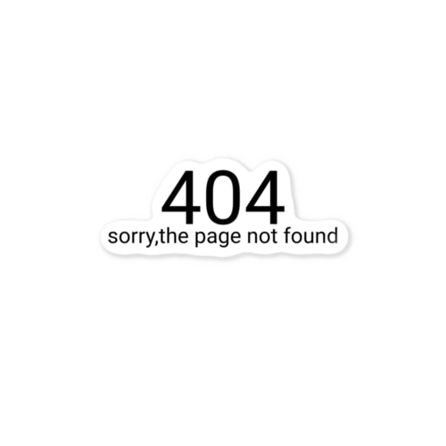 404 Sticker