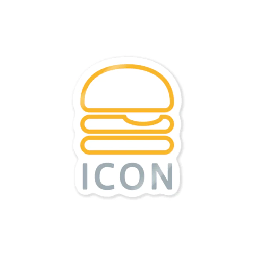 ICONロゴ Sticker