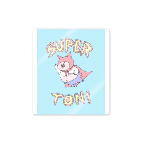SUPER★TON Sticker