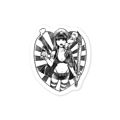 サムライ・ガール Sticker