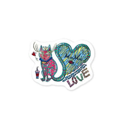 猫の神様 Sticker