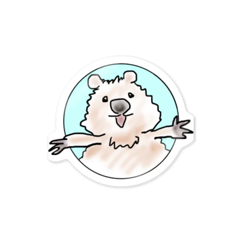 世界一幸せな動物 Sticker