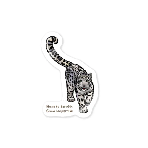 リクエストSnow leopard＊ユキヒョウ パート2 Sticker