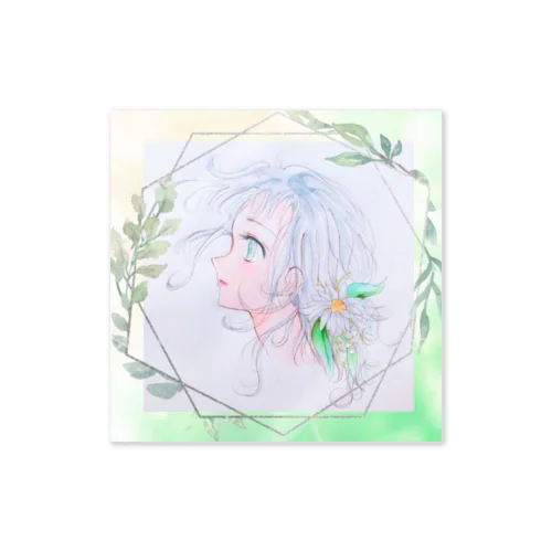 爽やか女子 Sticker