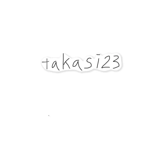 takasi23 ステッカー