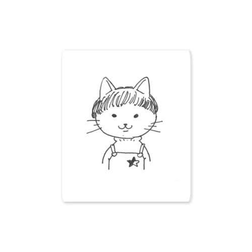 おかっぱにゃん。 Sticker